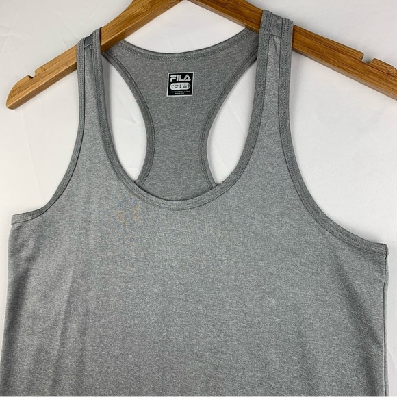 Fila Grey Racerback Tank Top - Picture 11 of 11